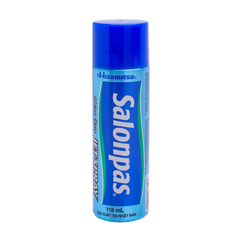 Salonpas Spray (118ml) - Xịt lạnh giảm đau