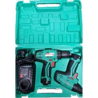 Bộ combo máy khoan và siết vít dùng pin DCA ADKIT01E