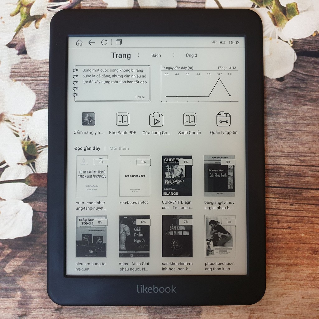 Máy đọc sách Likebook Mars tặng kho sachchuan, khosach PDF miễn phí trọn đời | BigBuy360 - bigbuy360.vn