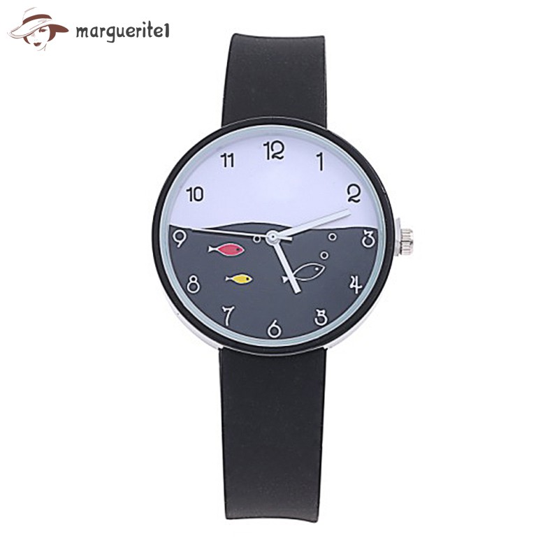Đồng hồ dây silicone chống thấm nước kiểu dáng thể thao cho bé | BigBuy360 - bigbuy360.vn