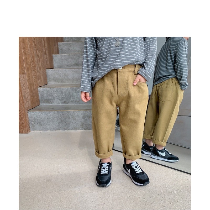 quần baggy bé trai