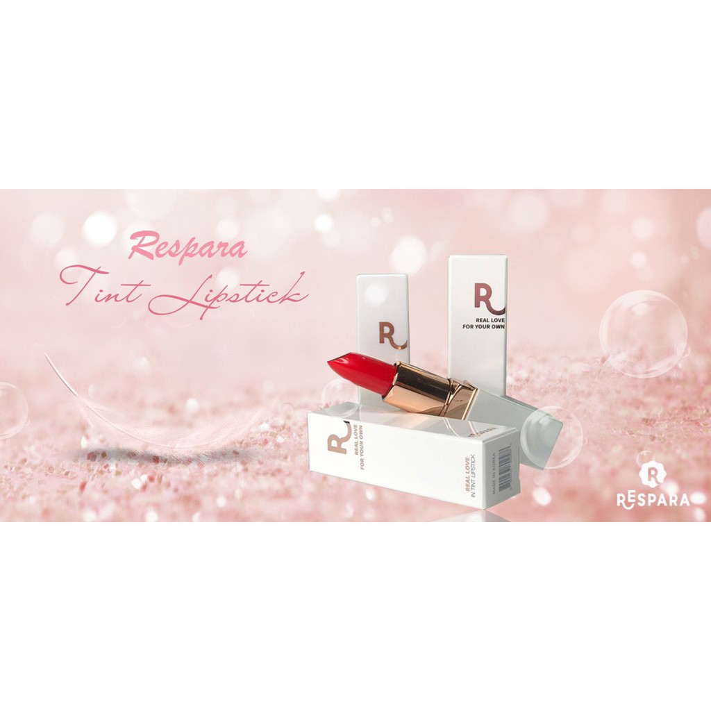 Son Dưỡng Có Màu, Lâu Trôi RESPARA Real Love In Tint Lipstick 4 màu