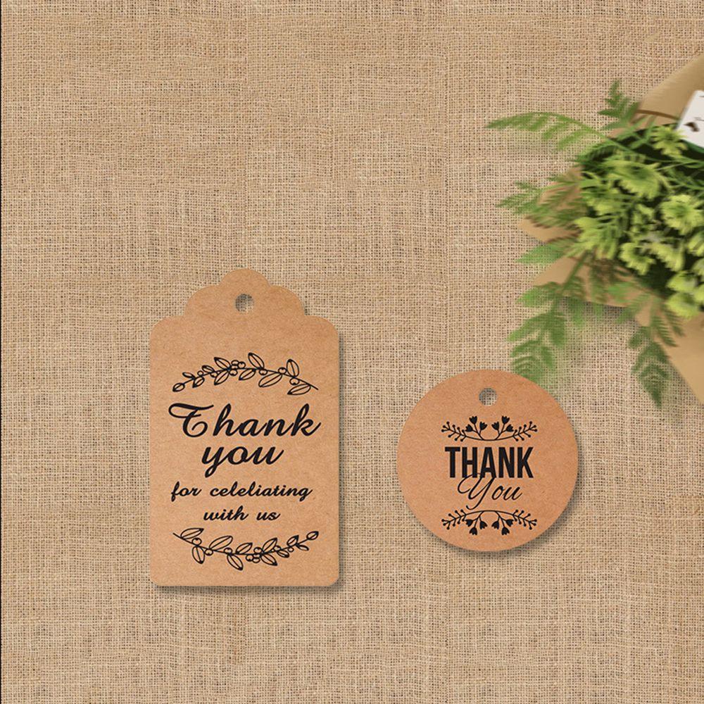 KRNY Set 100 Nhãn Dán Tròn Thank You