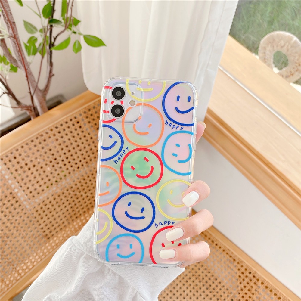 Ốp Điện thoại Tpu Mềm Họa Tiết Mặt Cười Cho Iphone 11 Pro Max X Xs Max Xr Iphone 7 Plus 8 Plus Iphone 6 Plus 6s Plus | BigBuy360 - bigbuy360.vn