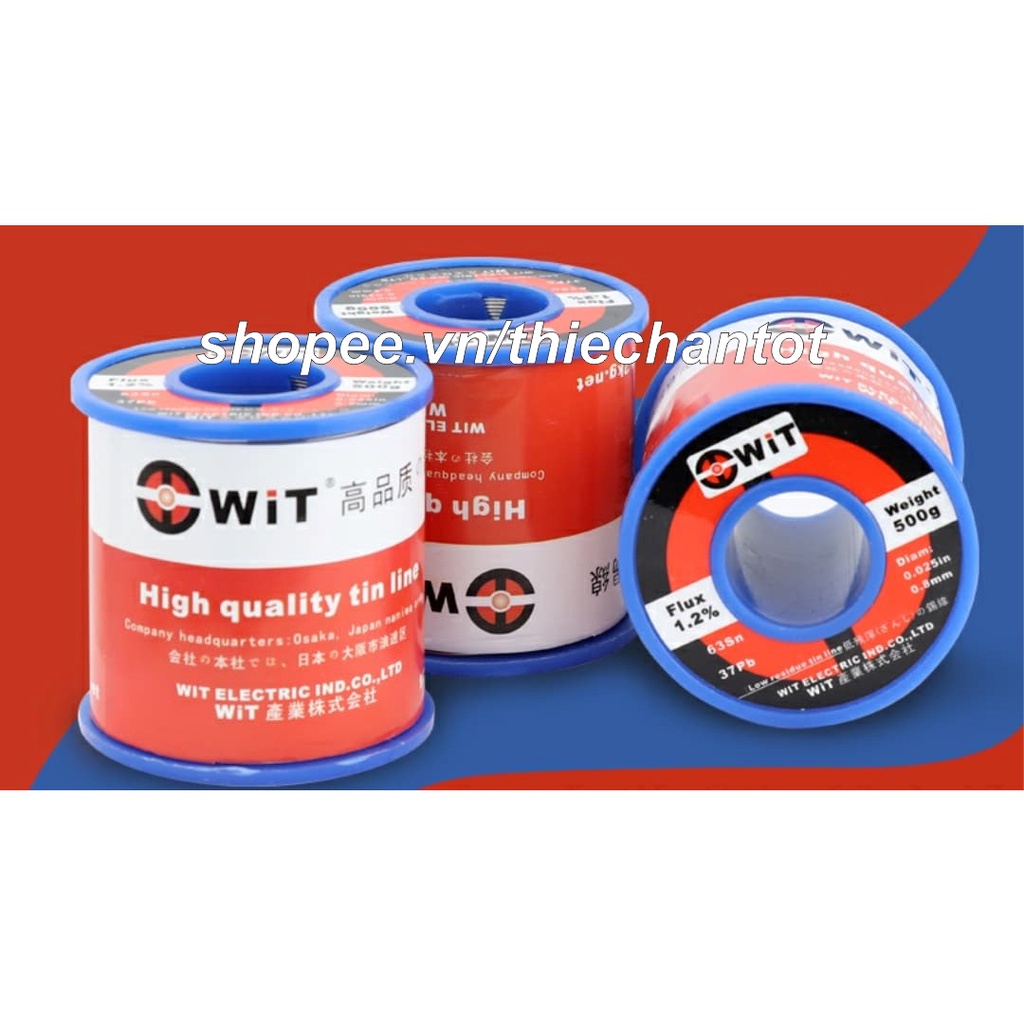 Thiếc hàn Solder Sn63 chuẩn rất nhẹ nhiệt Made In Japan