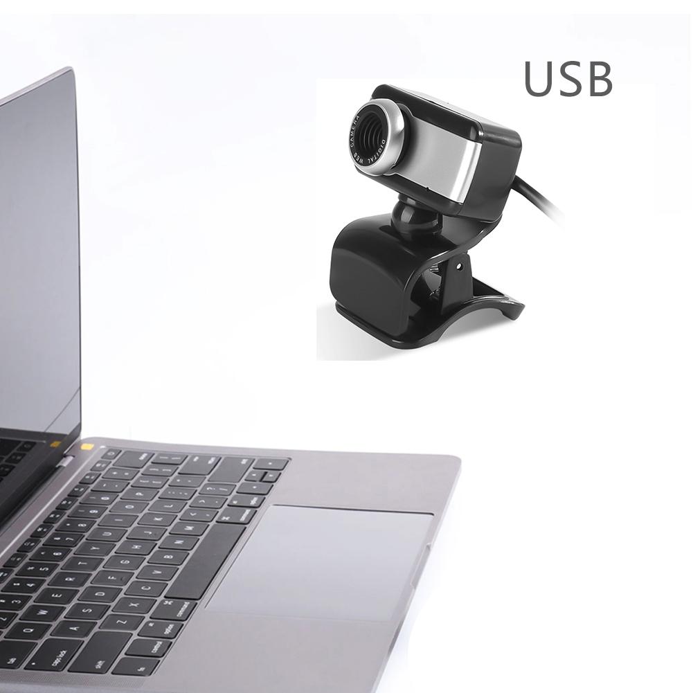 TZ USB Webcam Xoay Camera HD WebCam Với Micrô Clip cho PC Máy tính xách tay Máy tính xách tay | BigBuy360 - bigbuy360.vn