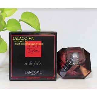 [ Tester 75ml ] Nước hoa Lancome La Nuit Tresor A La Folie 75ml