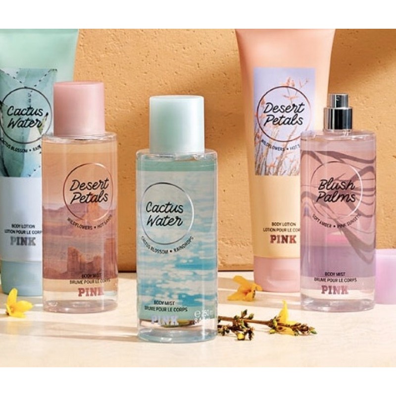 [Auth]Bộ sưu tập nước hoa PINK Desert Oasis của Victoria's Secret 250ml
