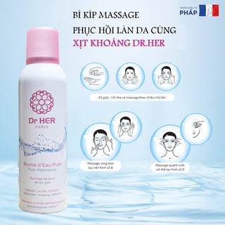 Combo 2 chai xịt khoáng Dr Her 150ml