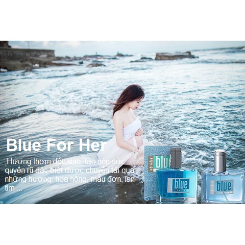 NƯỚC HOA NỮ JOLIE DION BLUE FOR HER 60ml
