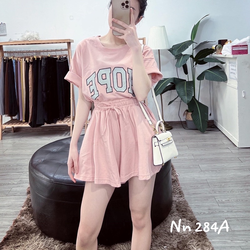 SET THUN CHỮ HOPE Hương Quỳnh Bigsize ( Ảnh thật trải sàn)