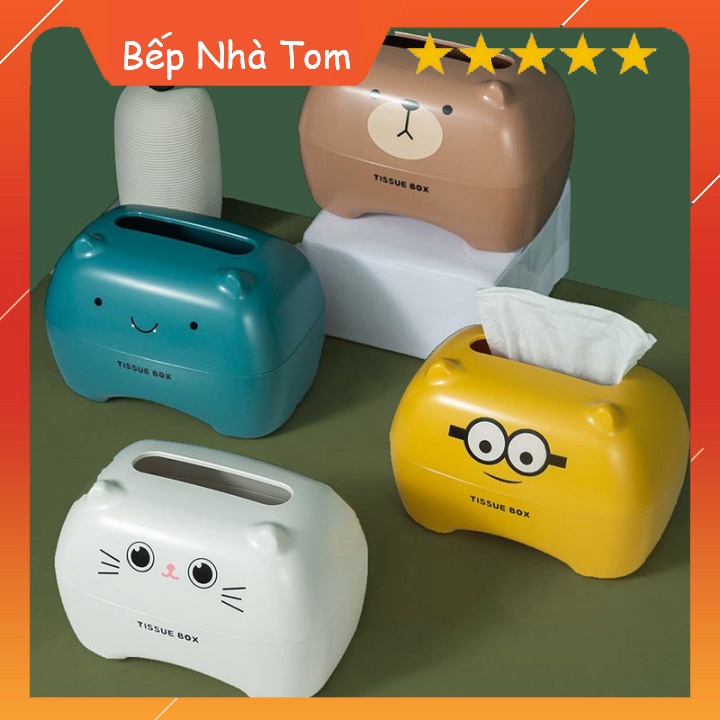 [HOT] Hộp Đựng Giấy Ăn Hình Thú Cưng Sang Trọng - Siêu Cute - Decor