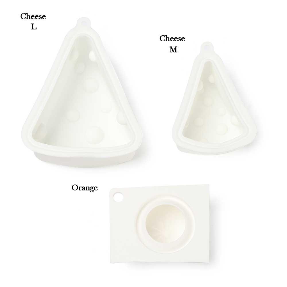 Khuôn Làm Nến Silicone 3D Hình Miếng Phô Mai
