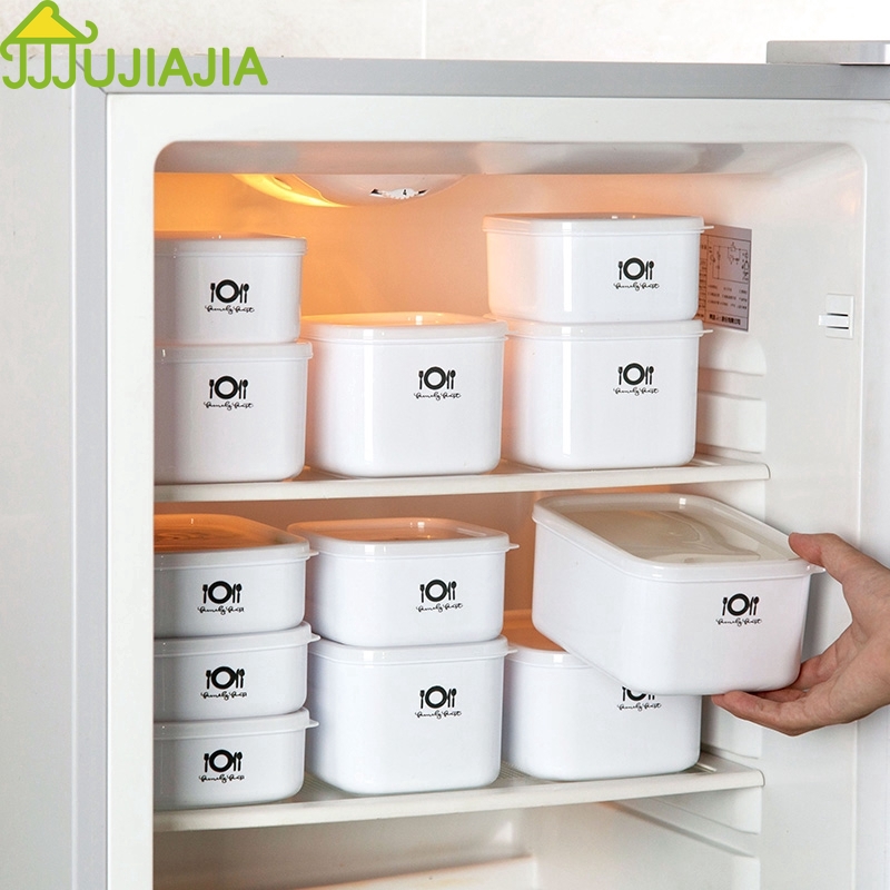 JUJIAJIA Hộp Đựng Thức Ăn Bằng Nhựa Có Thể Sử Dụng Trong Lò Vi Sóng (Có Bán Cả Set)
