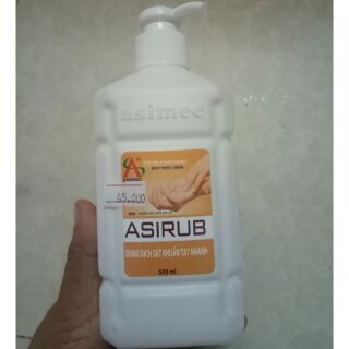 Dung Dịch Sát Khuẩn Tay Nhanh ASIRUB.  500ml