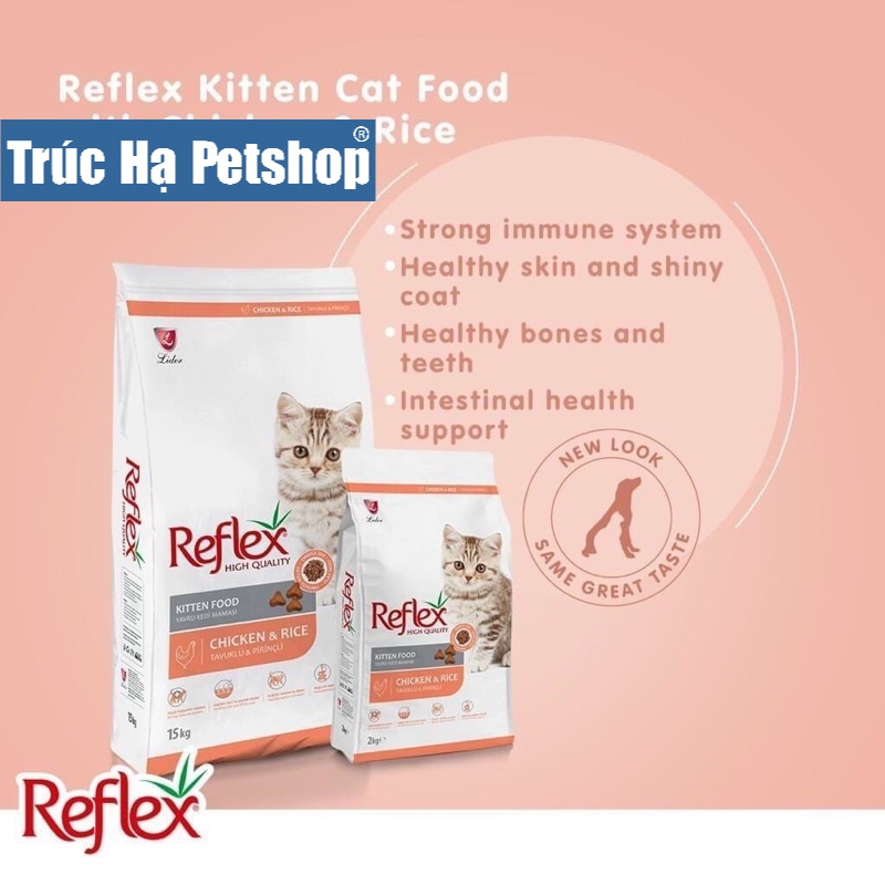 Hạt REFLEX KITTEN FOOD CHICKEN & RICE (Thịt gà)
