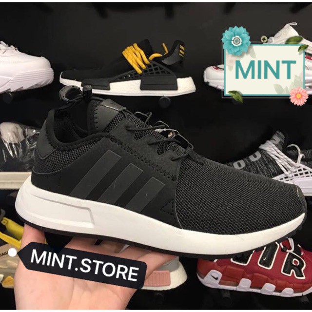 ( Video cận cảnh ) Giày Sneaker NMD XPLR Đen Trắng Phản Quang