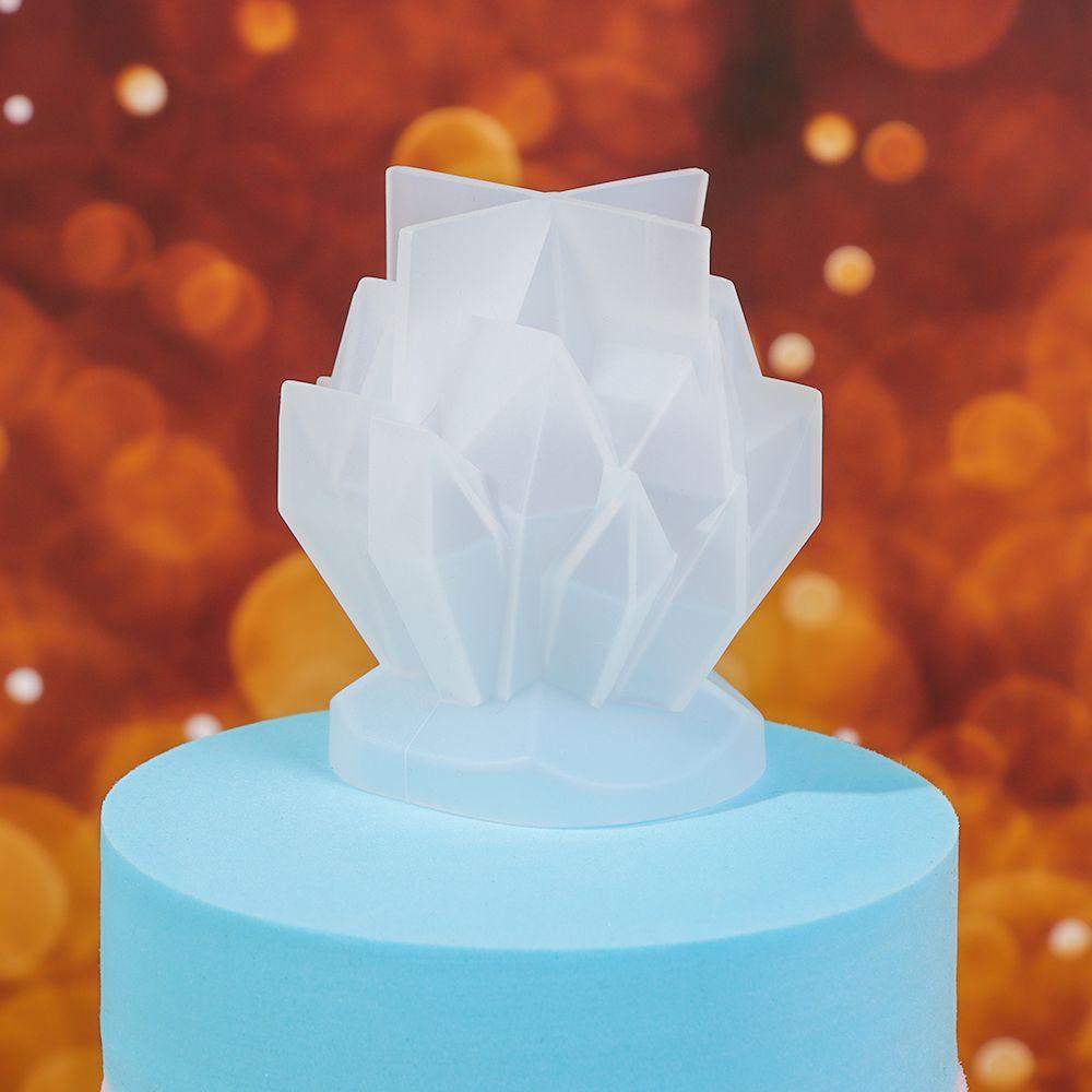 CONOPERY Khuôn Làm Nến / Xà Phòng Bằng silicone Chống Dính Hình Bông Hoa