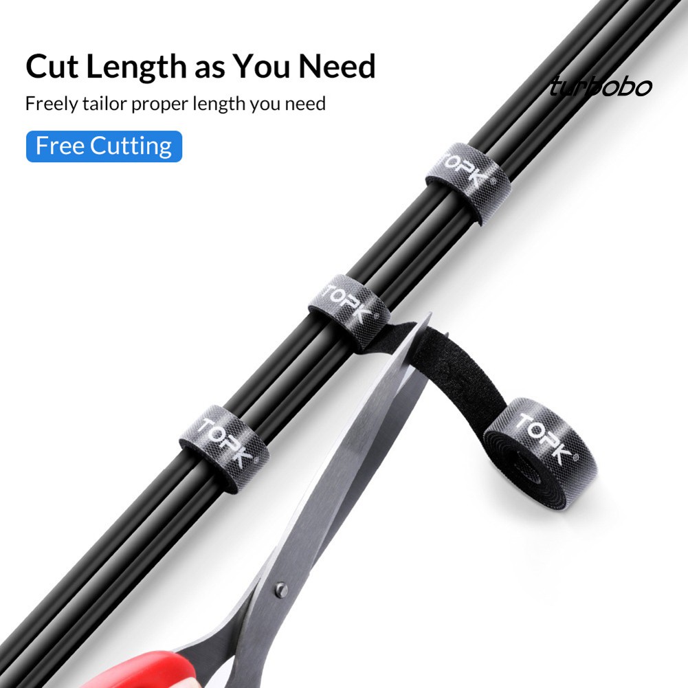 Cuộn dây quấn giữ dây cáp TOPK CDQ gọn gàng chiều dài 0.5m-5m tùy chọn