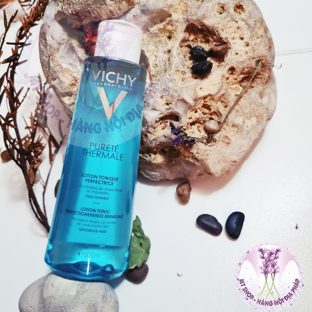 Nước hoa hồng Vichy Purete Thermale Lotion Tonique Perfectrice (200ml) dành cho da nhạy cảm
