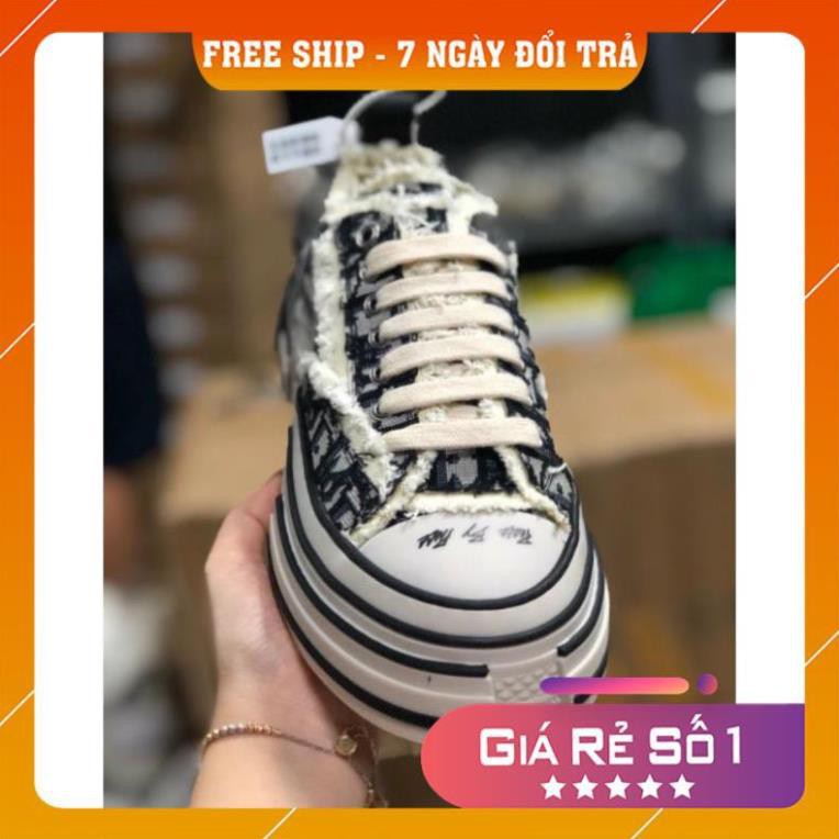 HotTrend Giày sneaker XVESSEL RÁCH DIO HOT TREND 2020 X VESSEL rách phiên bản 1970s Nam nữ