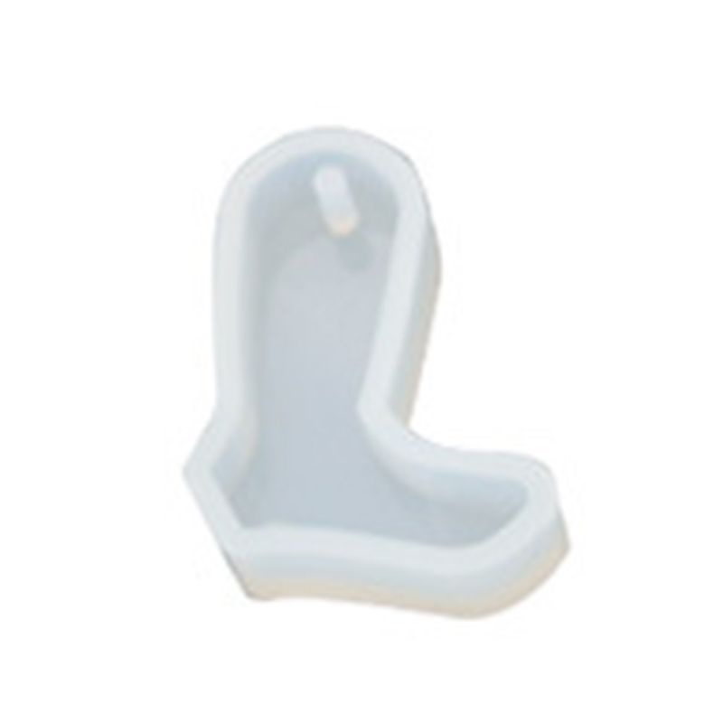 Khuôn Silicone Hình Tròn Làm Móc Khóa DIY