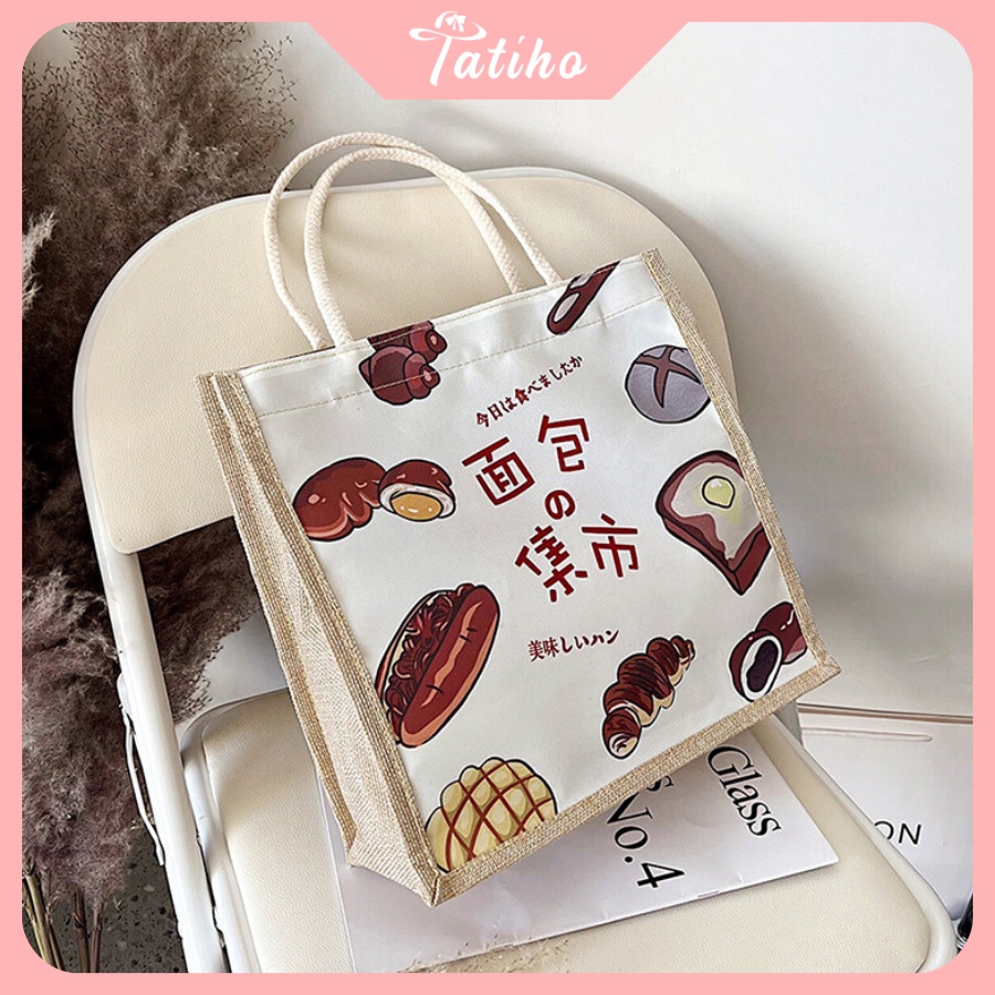 Túi Xách Nữ Giả Cói Thời Trang Đi Biển Cực Xinh Mùa Hè - Tatiho - TUI62