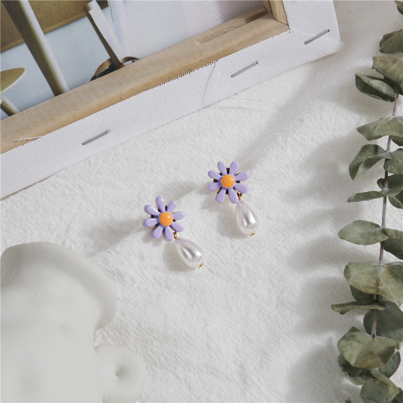 (0348) Khuyên Tai Sáng Tạo Bạc S925 Màu Vàng Tiểu Thư Nhiều Mẫu