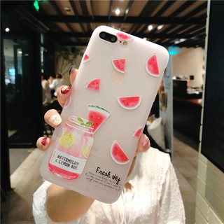 [IPHONE] Ốp Lưng Silicon  Dưa Hấu