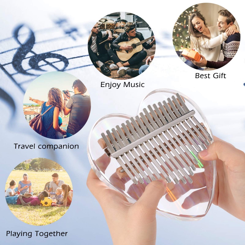 Đàn Kalimba 17 Phím Cho Người Mới Bắt Đầu