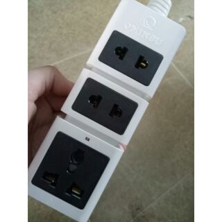 Ổ cắm siêu chịu tải trắng 6500w Ominsu