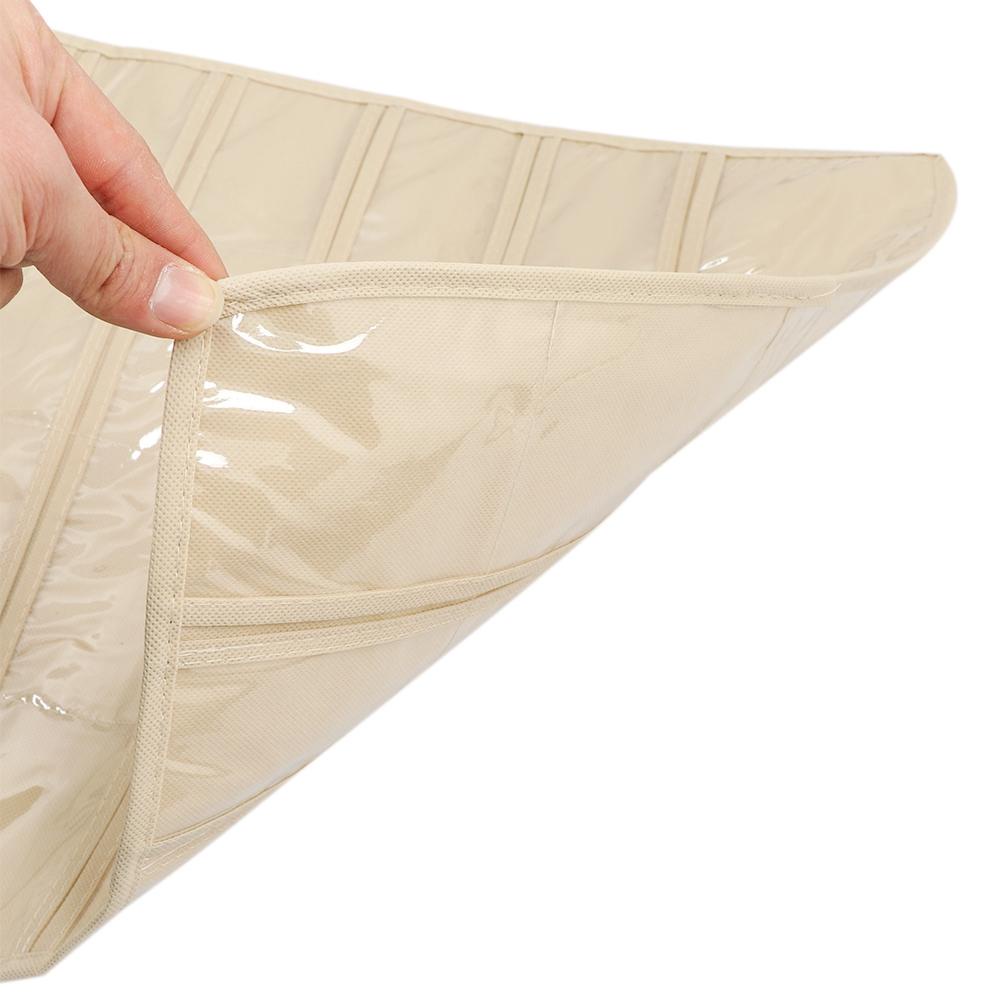 EUCA Túi Đựng Trang Sức Hai Mặt 80 Ngăn Kích Thước 43 * 87cm