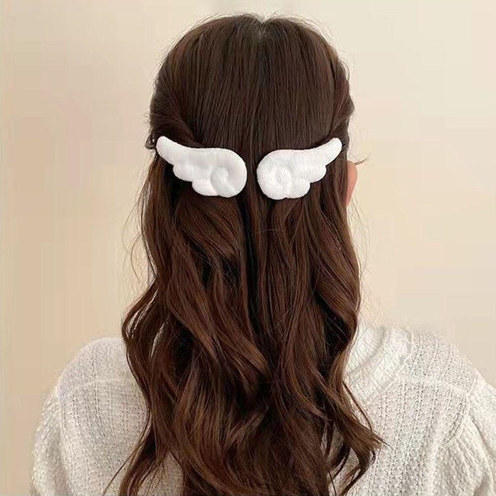 Kẹp Tóc Hình Đôi Cánh Thiên Thần Hoạt Hình Đáng Yêu Cho Bé Gái