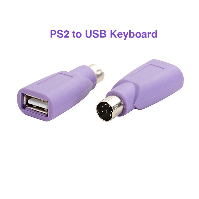 ĐẦU CHUYỂN PS2 RA USB DÙNG CHO CHUỘT VÀ BÀN PHÍM