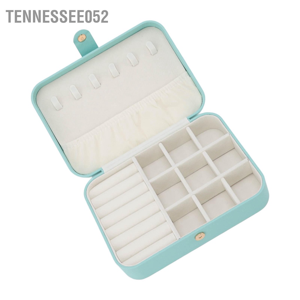 Tennessee052 Hộp đựng đồ trang sức du lịch trí nhỏ cầm tay cho nhẫn bông tai