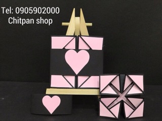 Hiệu ứng scrapbook, love box bán lẻ