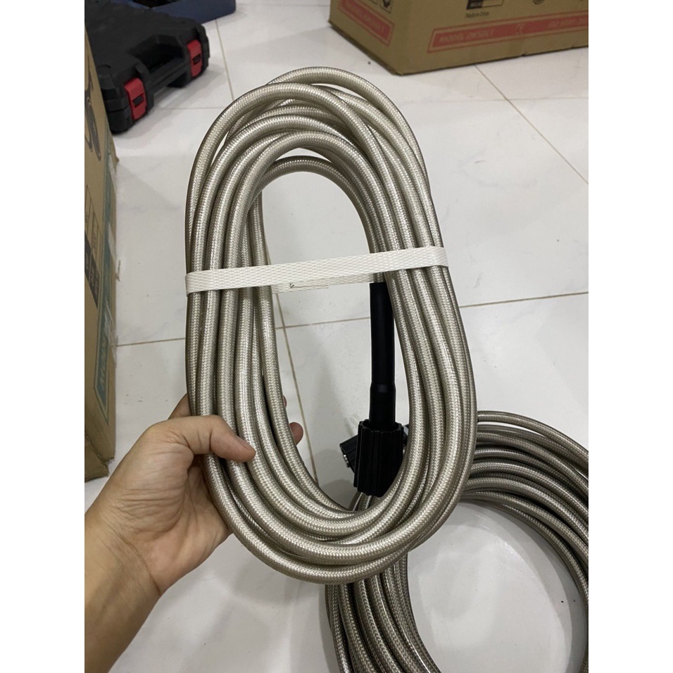 Dây máy rửa xe 15m, máy rửa xe mini