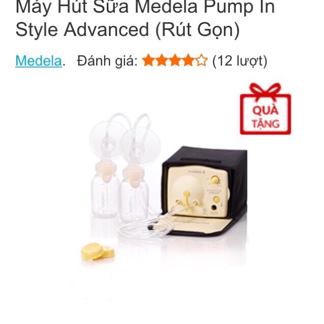 Máy hút sữa medela pump bản rút gọn