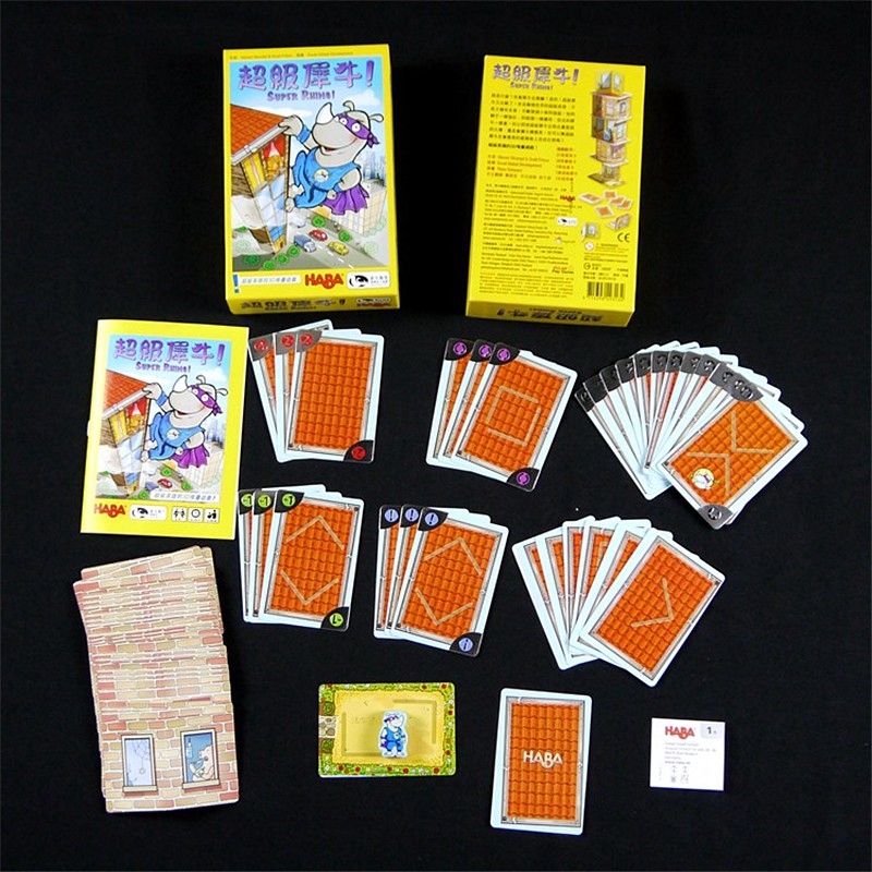Super Rhino Board Game  Bộ Bài Board Game Super Rhino 2-5 Người Chơi