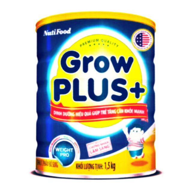 Sữa bột Grow Plus+ xanh_ 900g date mới nhất