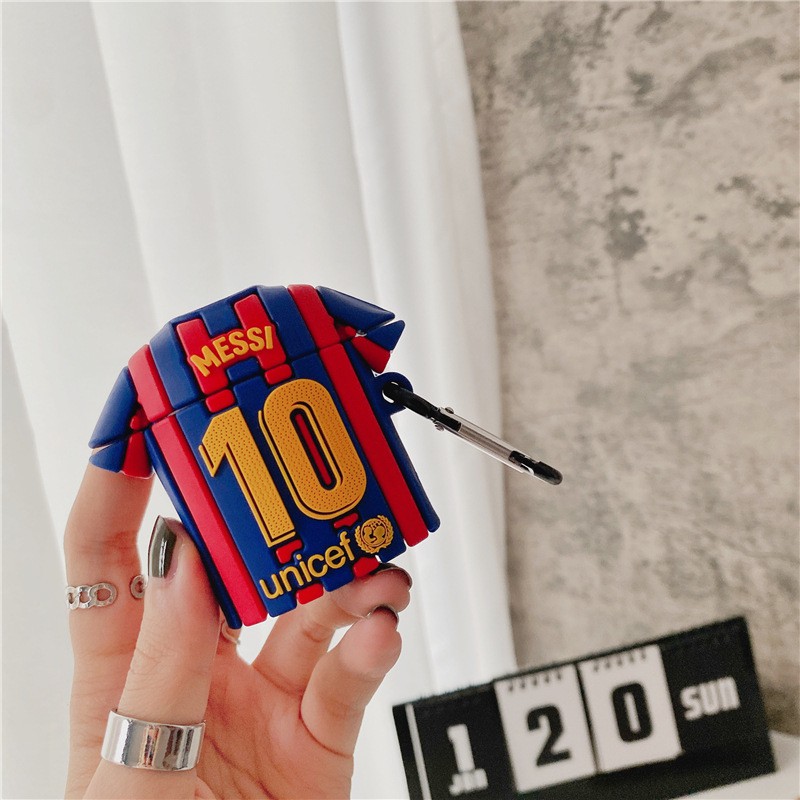 [Mã ELORDER5 giảm 10K đơn 20K] Case Airpods Messi cho AirPods 1/2/Pro - airpod case