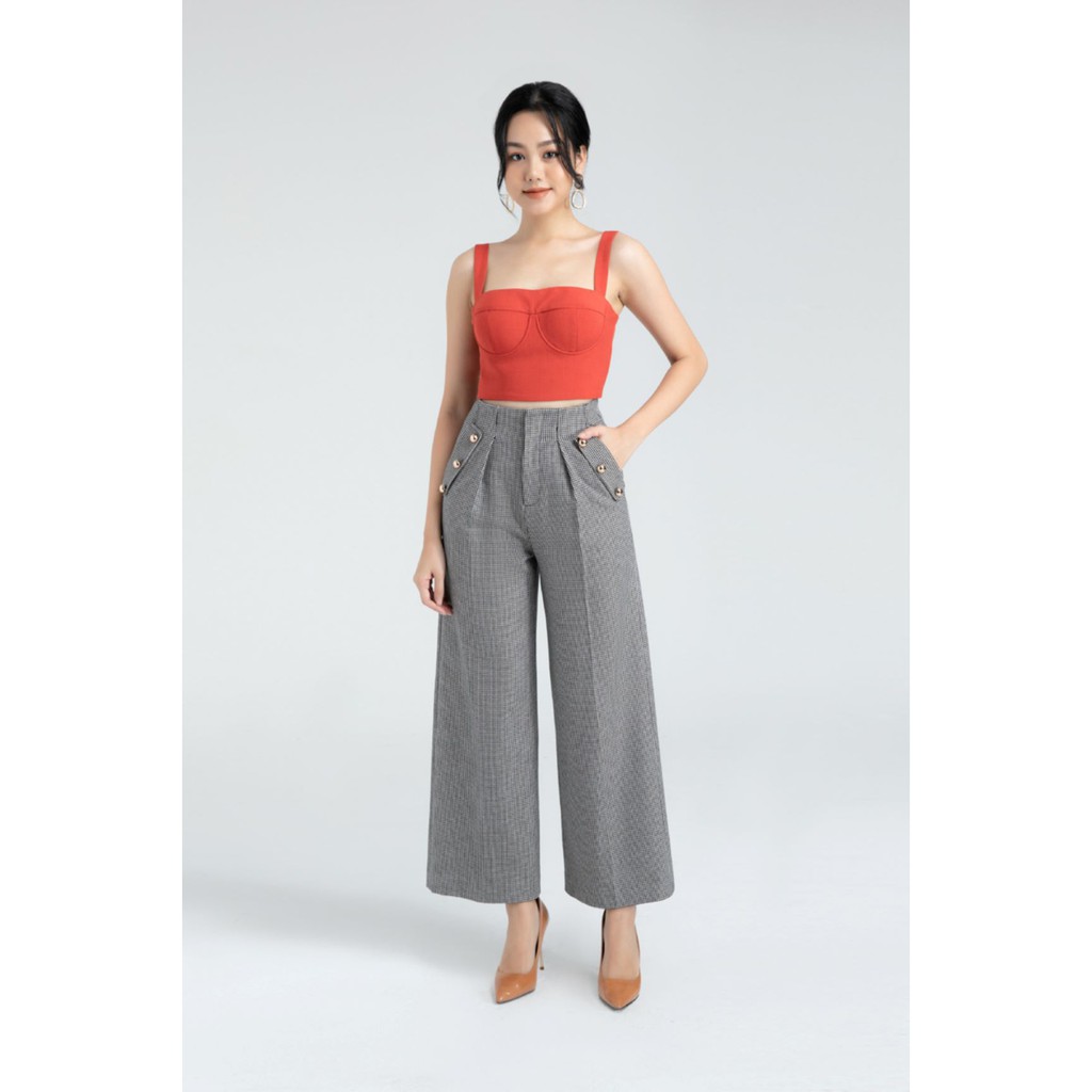 [Mã WABRM4  giảm 15% tối đa 50k đơn 150k] IVY moda Áo 2 dây croptop cúp ngực nữ MS 12M6079 | BigBuy360 - bigbuy360.vn