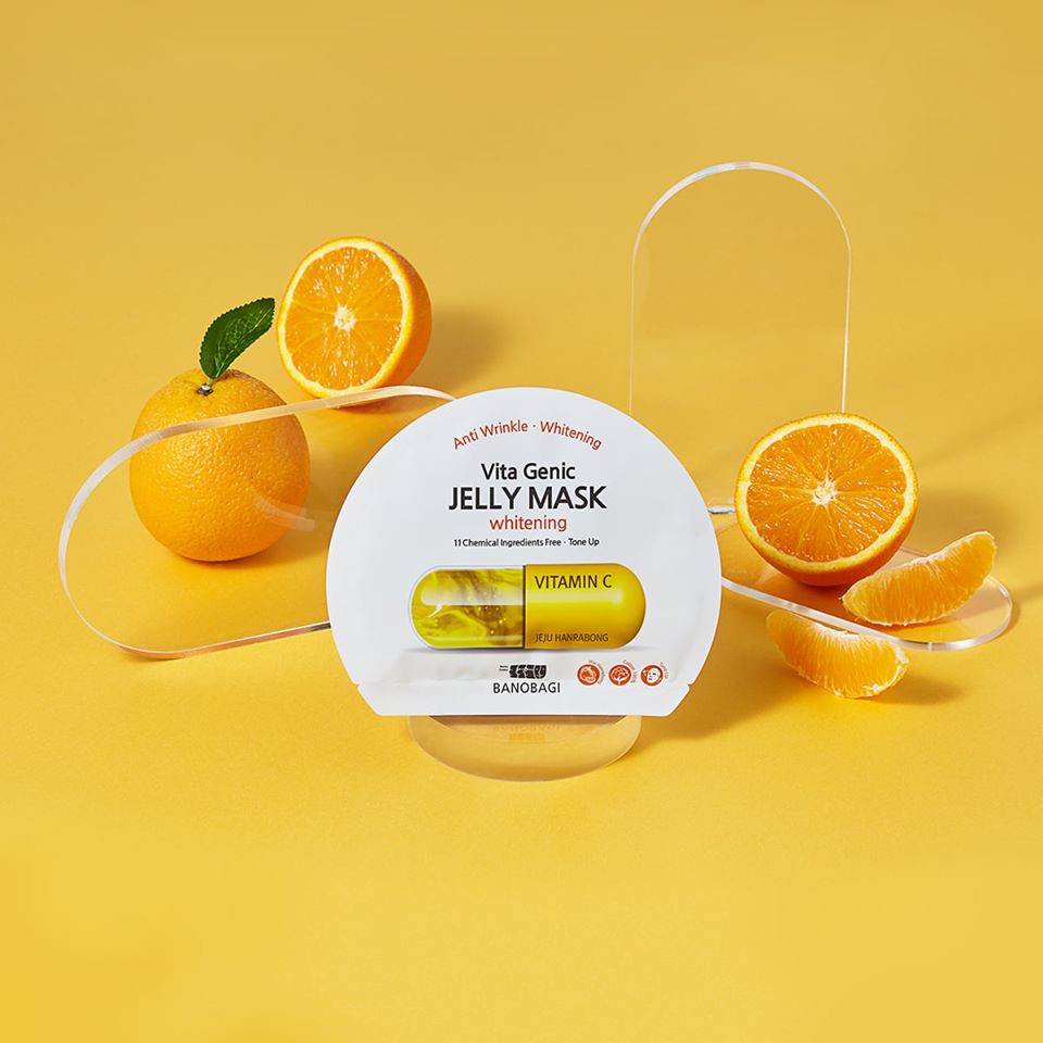 (Mẫu Mới) Mặt Nạ BANOBAGI Vita Genic Jelly Mask Wrinkle Improvement & Brightening Vitamin Up 50,000ppm - 7 Loại | BigBuy360 - bigbuy360.vn