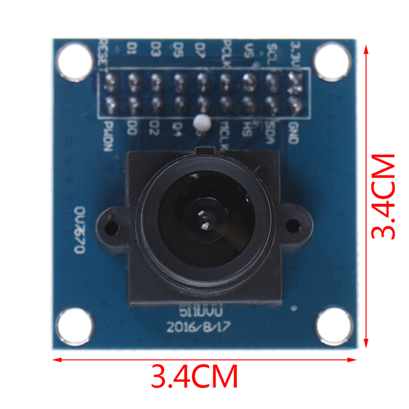 Mô Đun Camera Vga Ov7670 Cmos 640x480 Scb I2C Chuyên Dụng Cho Arduino