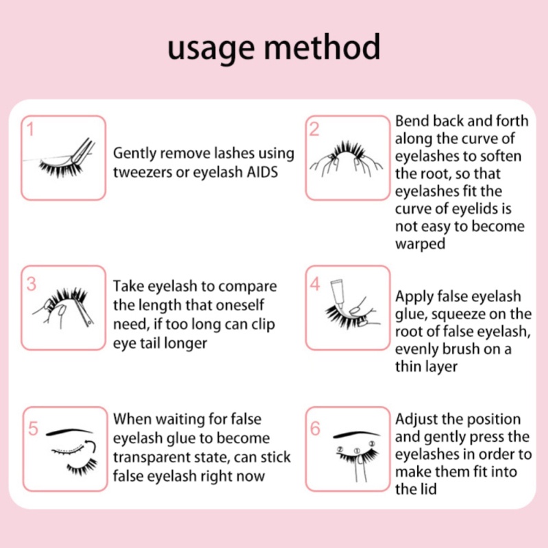 Cặp lông mi giả trong suốt tự nhiên kiểu dáng thời trang dễ thương dành cho nữ A01
 | BigBuy360 - bigbuy360.vn