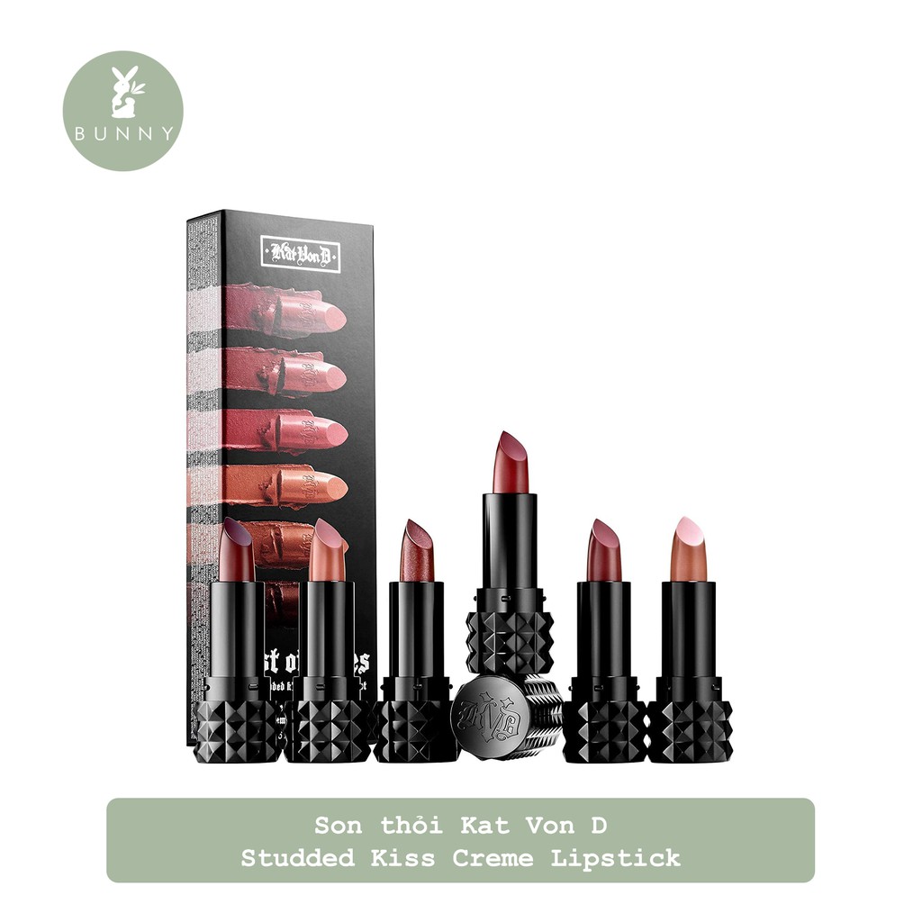 Son thỏi Kat Von D Studded Kiss Creme Lipstick đủ bill