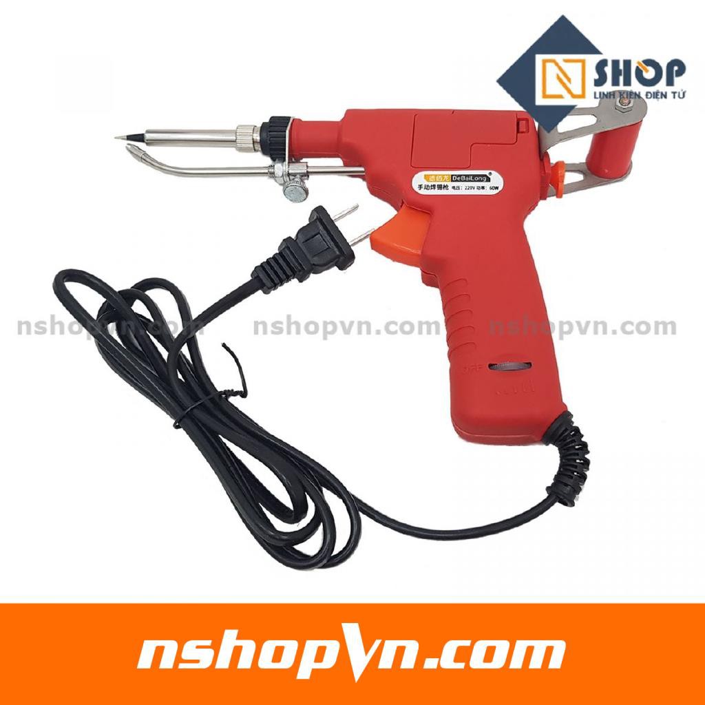 Mỏ hàn súng tự động đẩy chì 900M/936 220VAC 60W/80W có điều chỉnh nhiệt độ