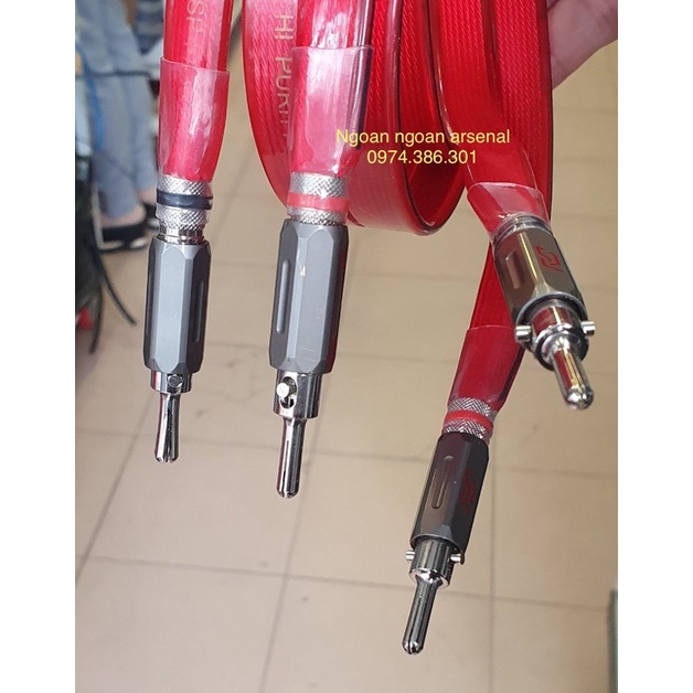 Dây loa dẹt cao cấp 14 core mẫu mới nhất năm 2020 hàng Hi- end nhập khẩu chính hãng YARBO audiophile Đức. Báo giá 1 mét