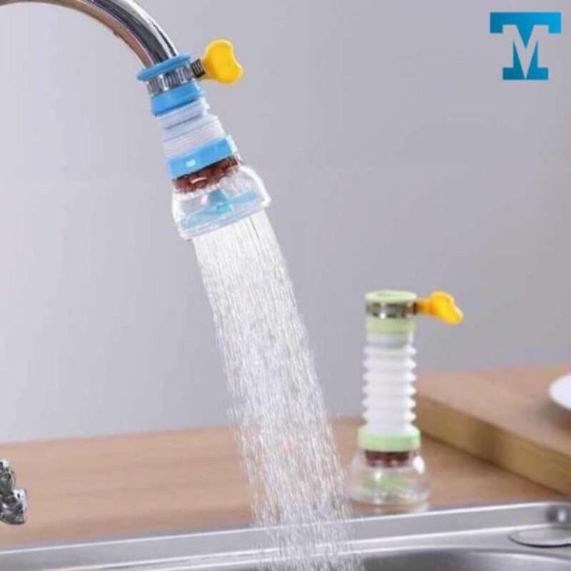 Đầu vòi nước _ bộ đầu lọc nước tăng áp từ vong xoay
