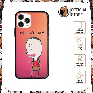 Ốp iPhone VCU Cu bi yeu em cho dòng iPhone 5/5s tới 12 Pro Max (00225)